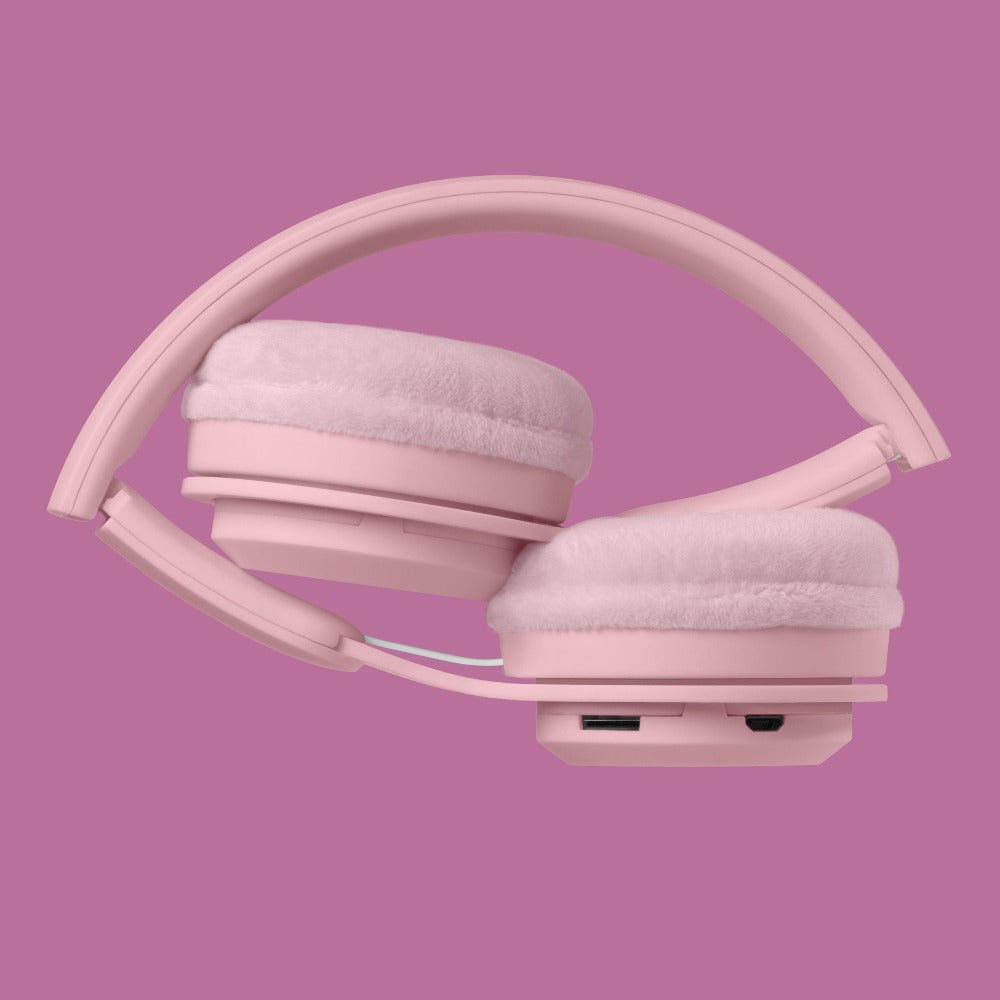 Lalarma draadloze koptelefoon roze