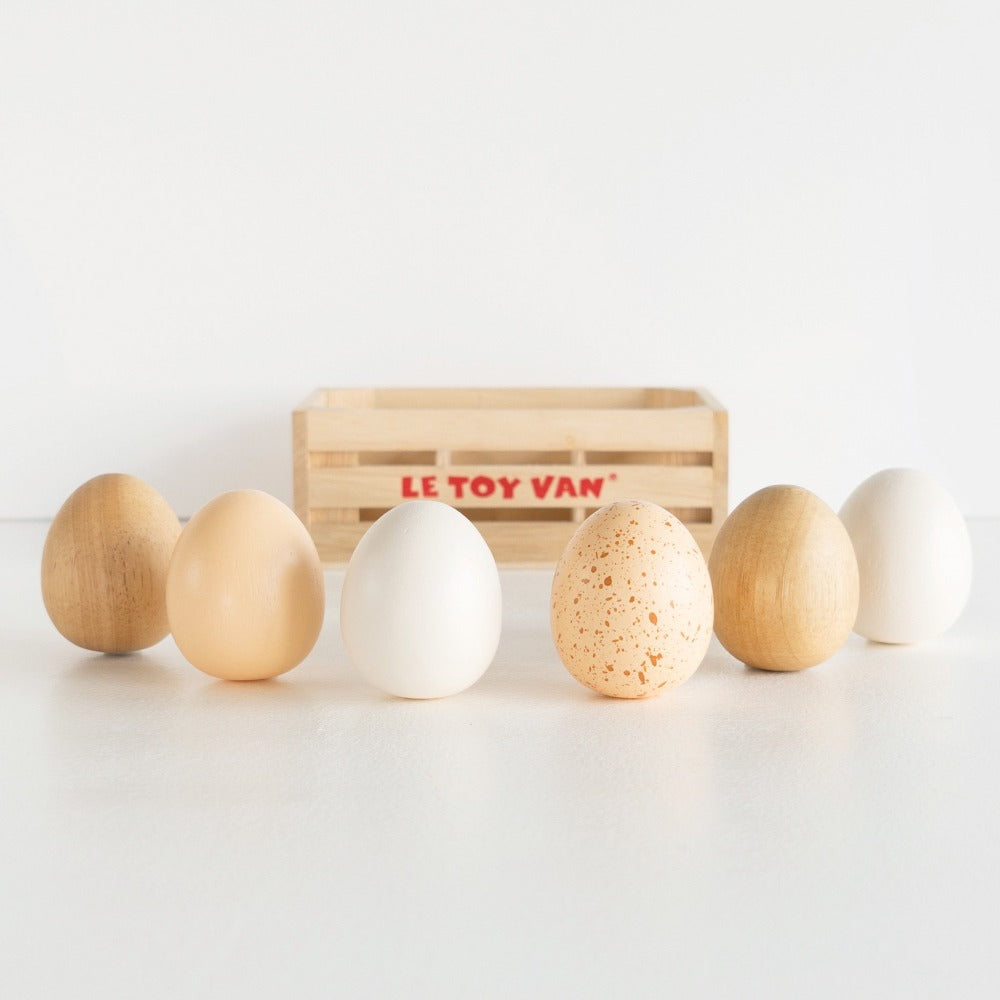 Le Toy Van houten eieren 3 jr+