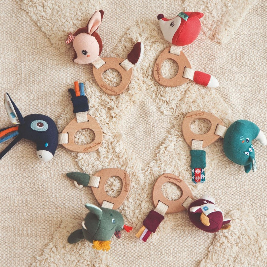 Lilliputiens rammelaar Alice 3 mnd+
