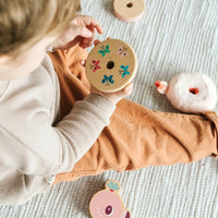 Lilliputiens stapeltoren flamingo Anais 9 mnd+