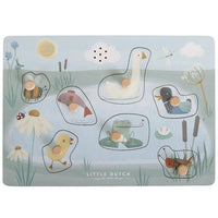 Little Dutch knoppuzzel met geluid Little Goose 1 jr+