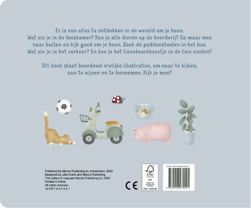 Little Dutch Mijn kijkboek de wereld om je heen 1 jr+ kopen
