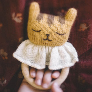 Main Sauvage bijtring + rammelaar tiger