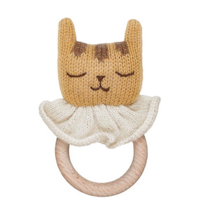 Main Sauvage bijtring + rammelaar tiger