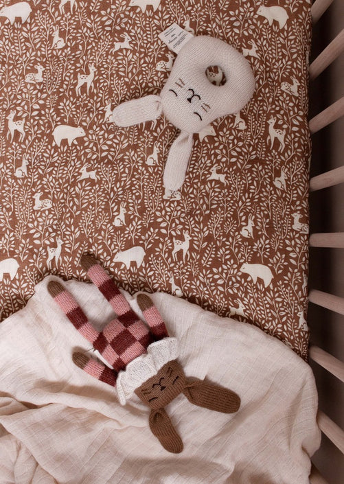 Main Sauvage hoeslaken woodland 60 x 120