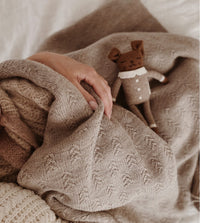 Main Sauvage knuffel bunny oat jumpsuit