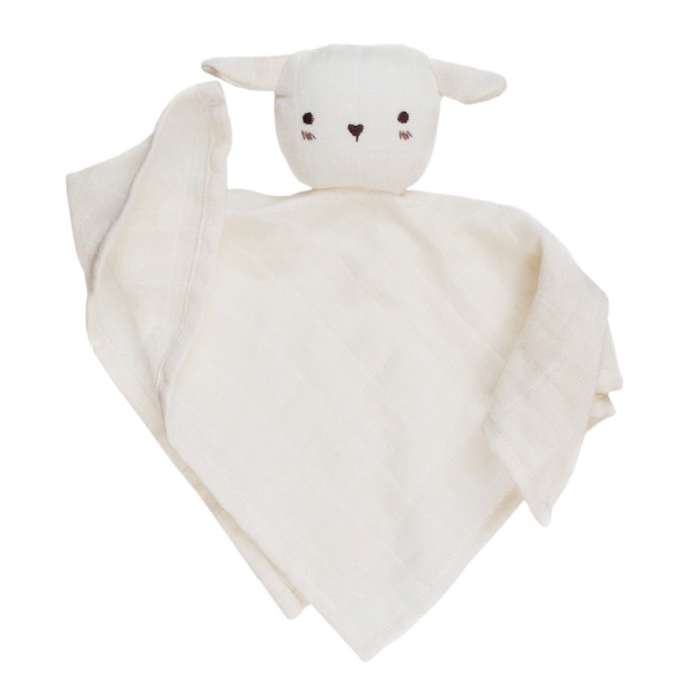 Main Sauvage knuffeldoekje lamb