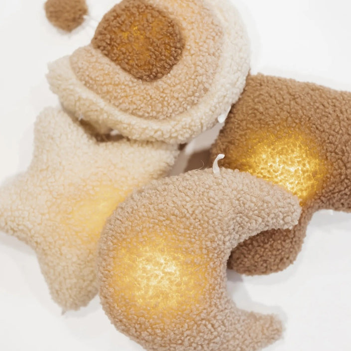 Mrs Ertha muziekdoosje met licht Heart