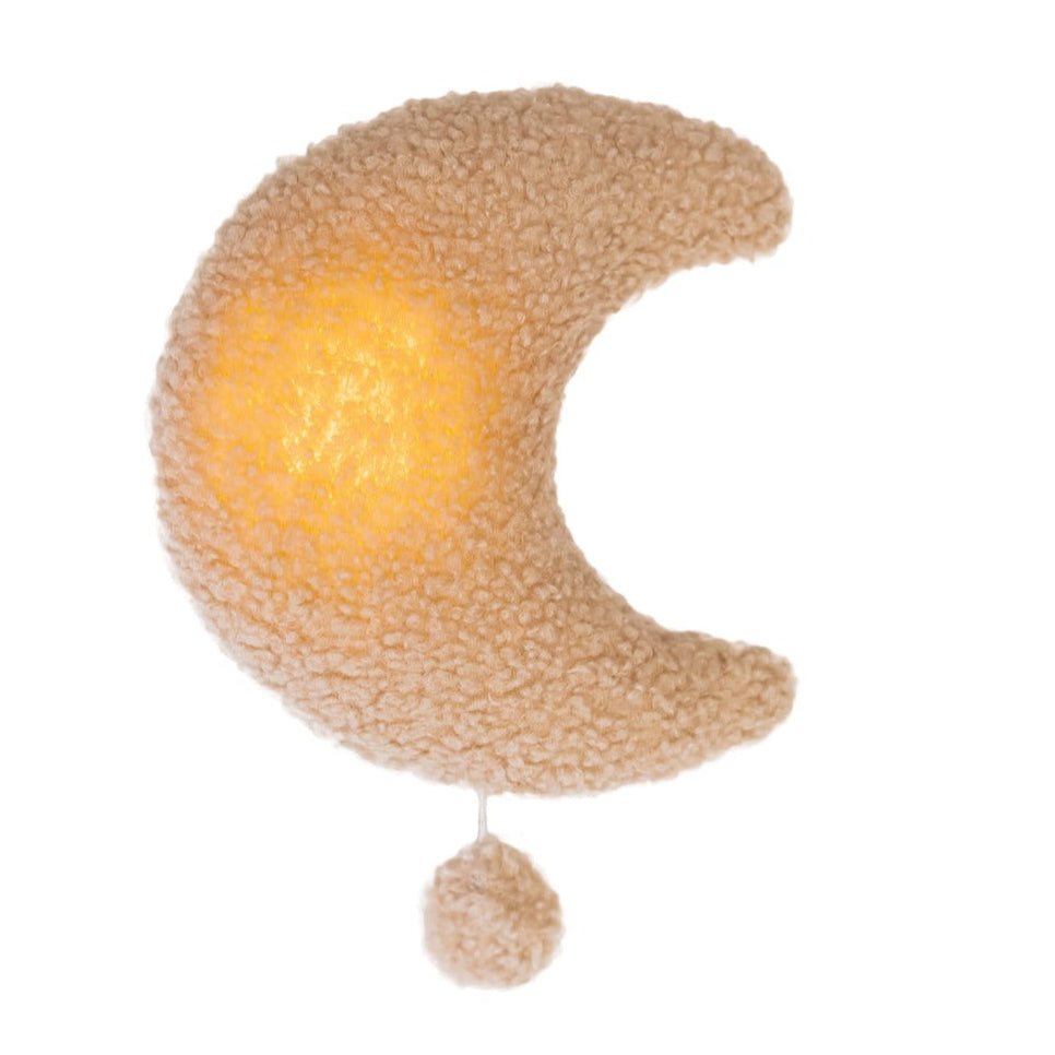 Mrs Ertha muziekdoosje met licht Moon