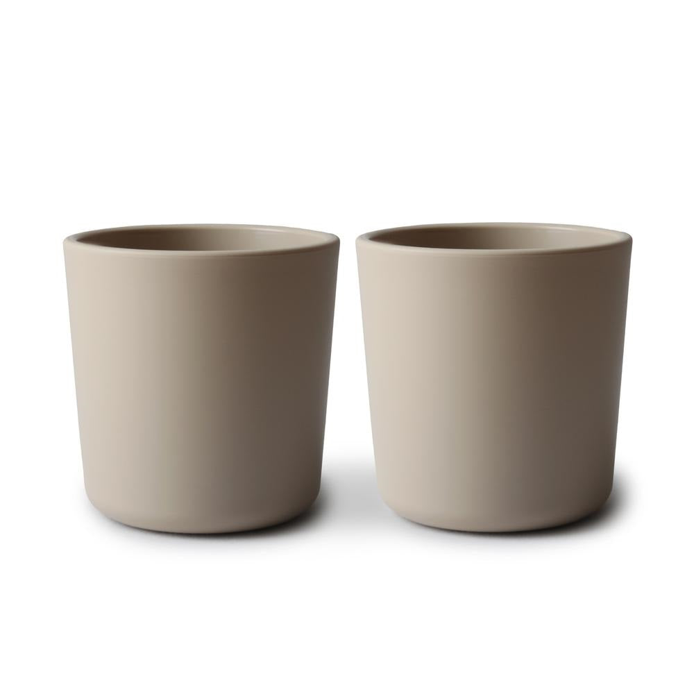 Mushie bekers beige