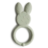 Mushie bijtring bunny sage 3 mnd+