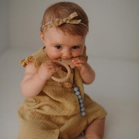 Mushie bijtring dog naturel 3 mnd+