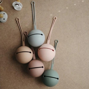 Mushie speenhouder thyme green