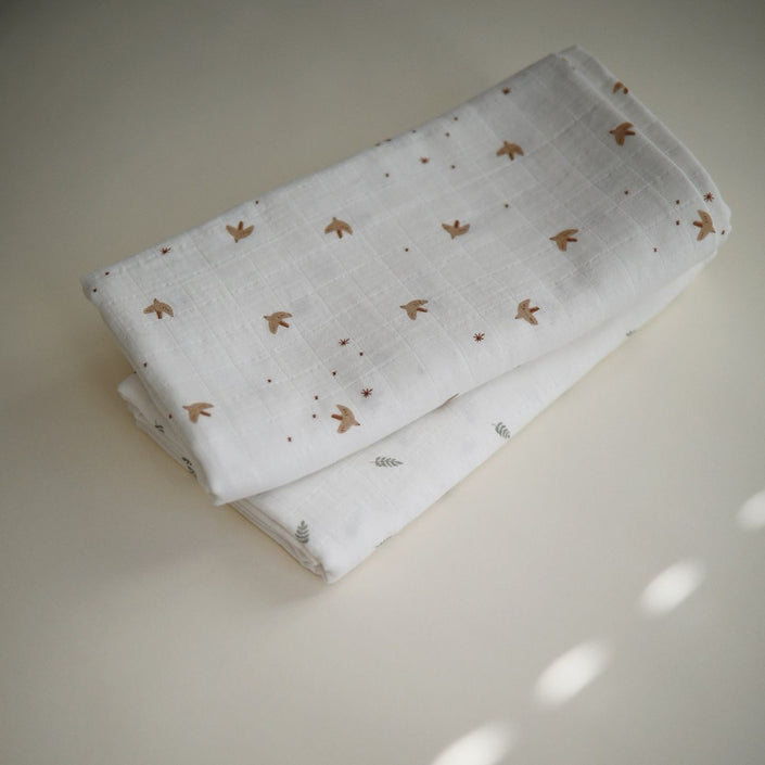 Mushie hydrofiele doek sparrow