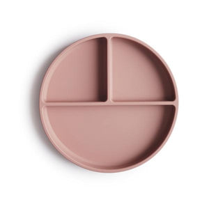 Mushie siliconen bord blush