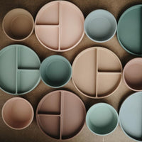 Mushie siliconen kom blush