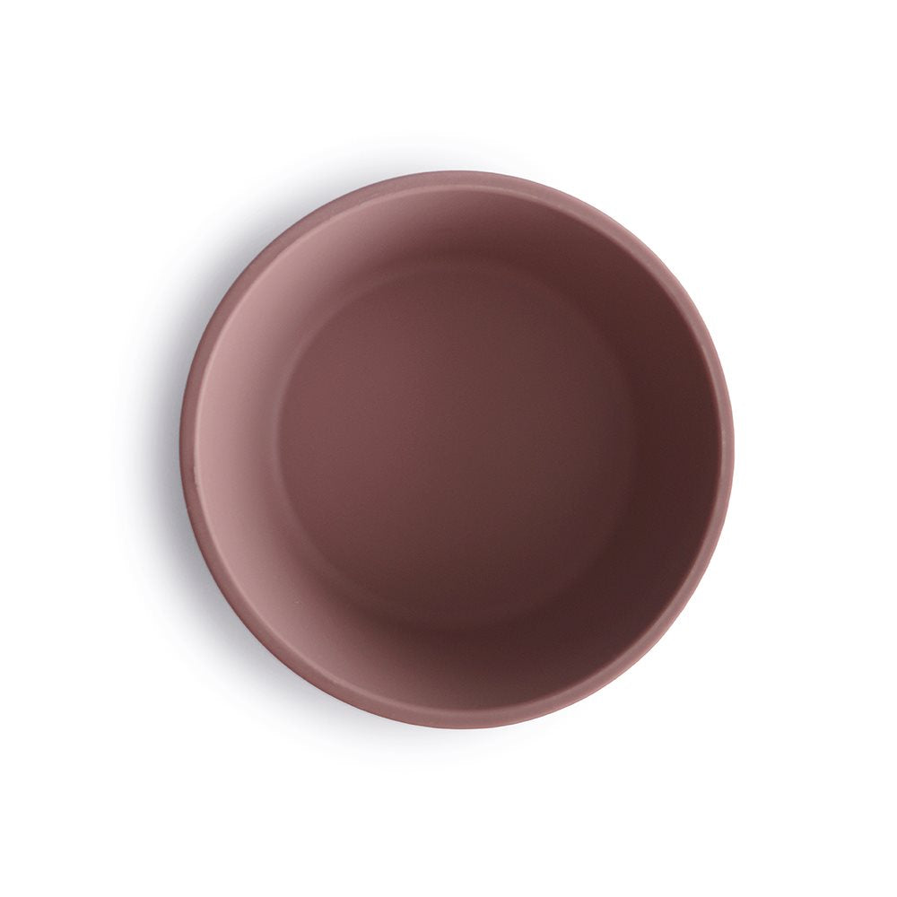 Mushie siliconen kom cloudy mauve