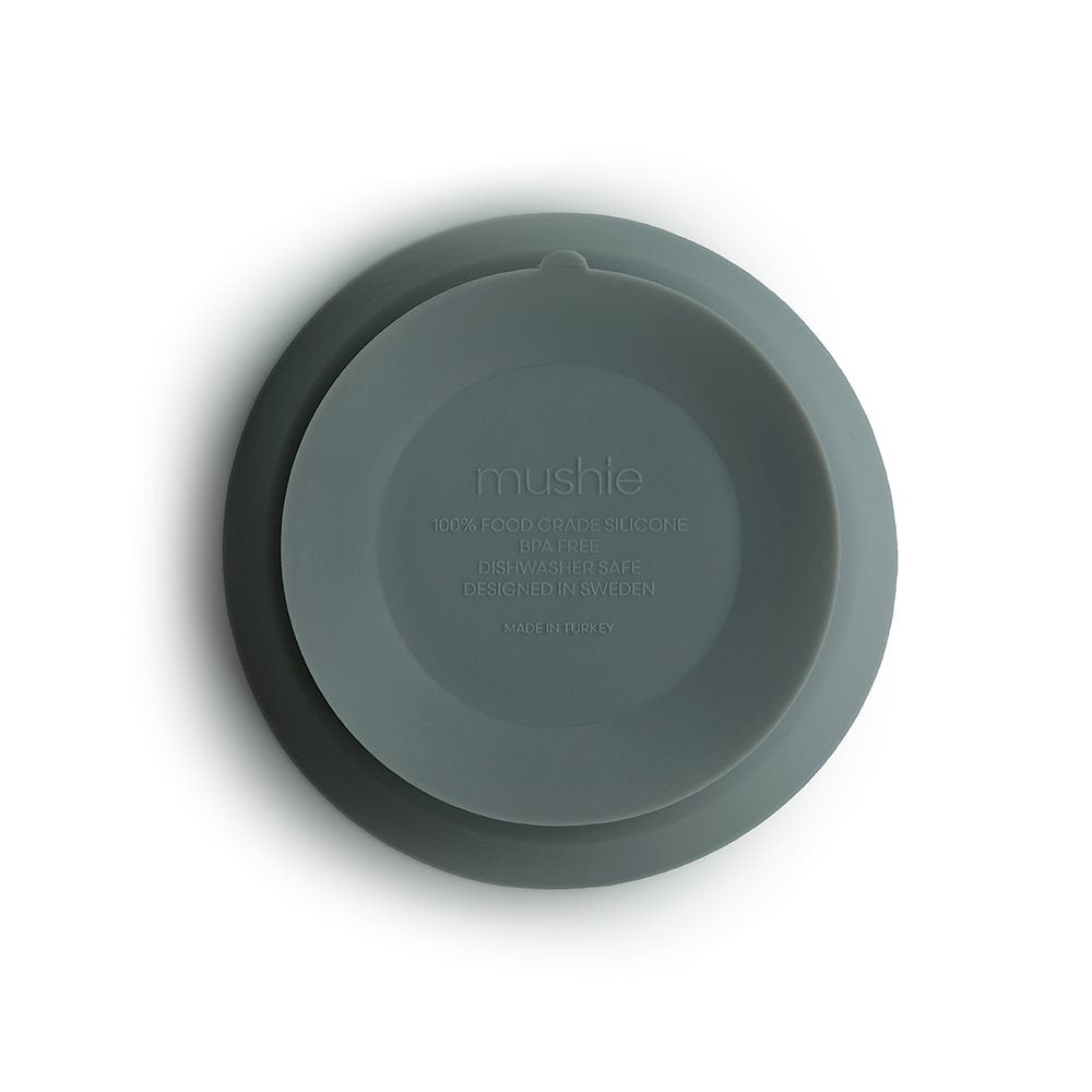 Mushie siliconen kom thyme green