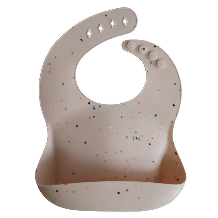 Mushie silicone slab Vanille Confetti