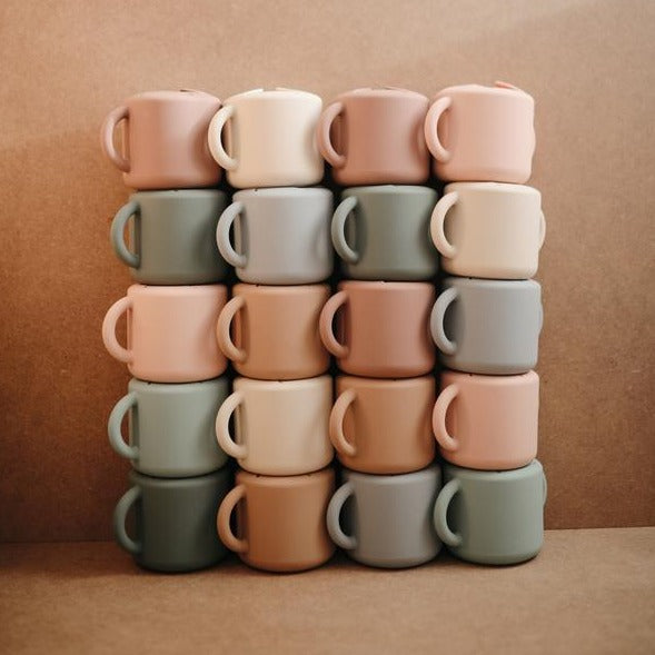 Mushie snack cup shifting sand kopen