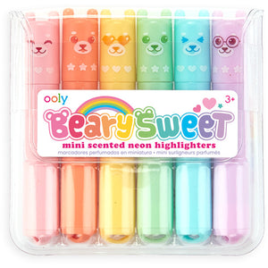 OOLY geurmarkers Beary sweet mini 6 stks 3 jr+