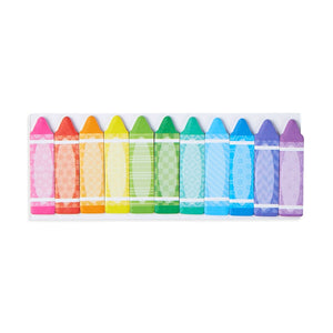 OOLY sticky tabs rainbow crayon 6 jr+