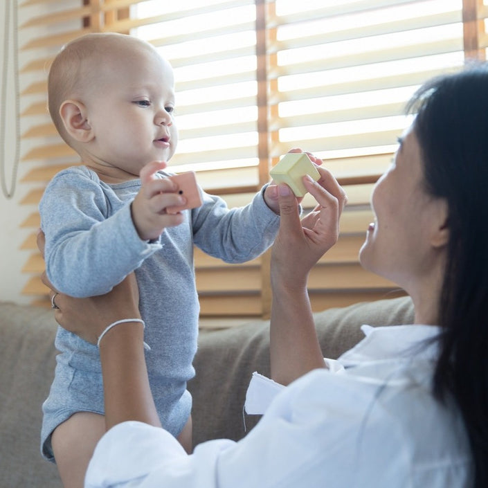 Plan toys sensory blocks 1 jr+