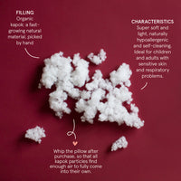 Play at Slaep  kussen moon small latte