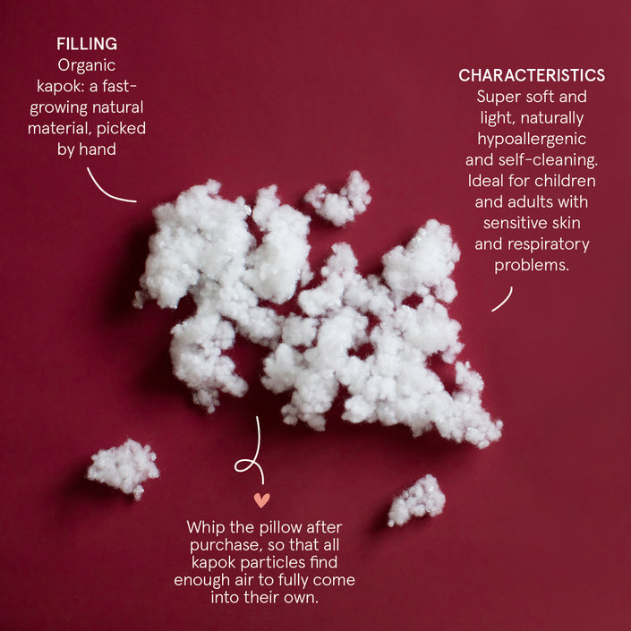 Play at Slaep  kussen moon small latte