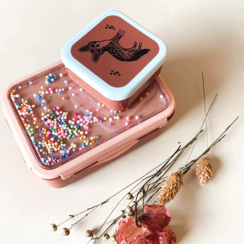 Petit Monkey broodtrommel popsicles desert rose