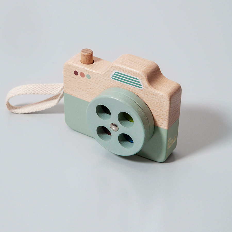 Petit Monkey camera blauw 3jr+