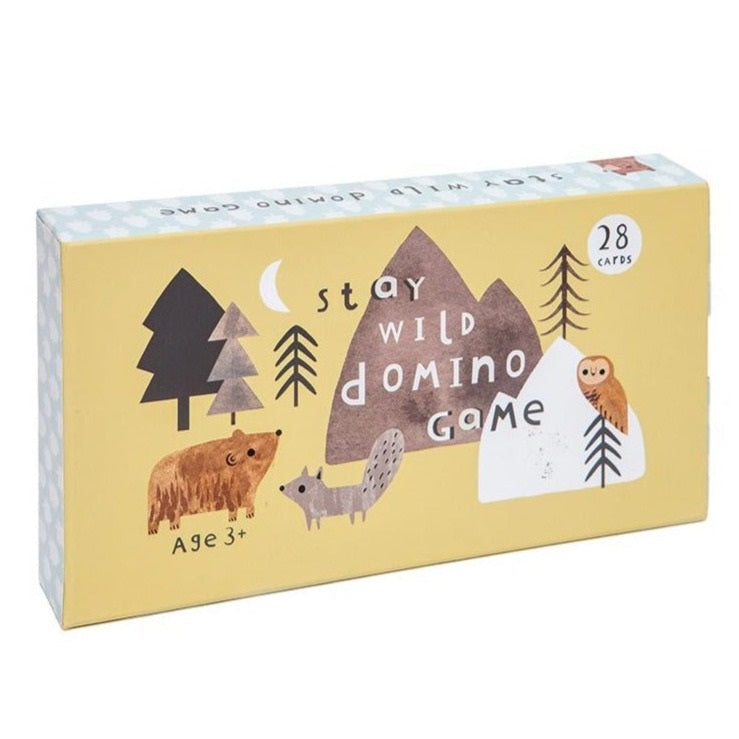 Petit Monkey domino spel Stay wild 28 stks / 3jr+