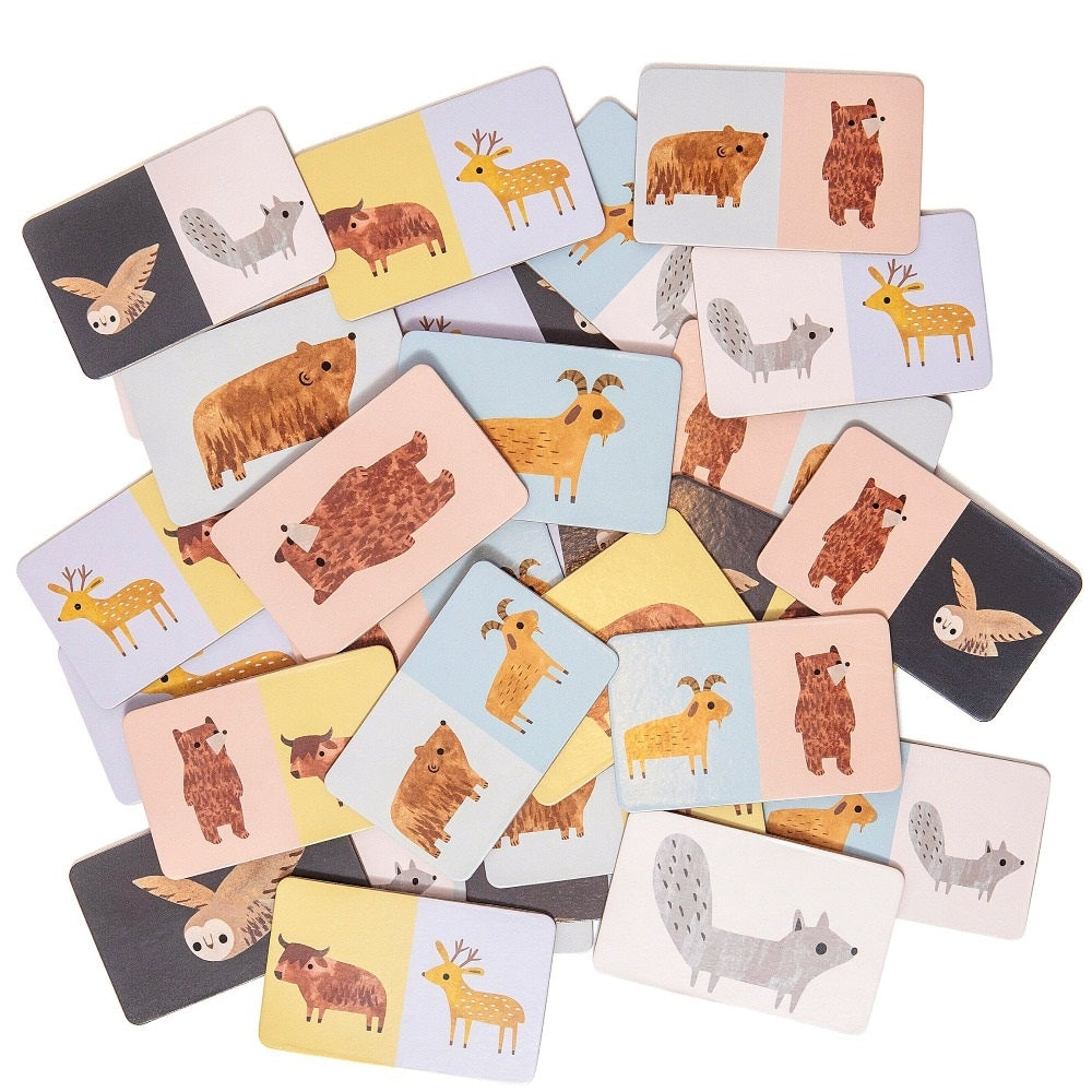 Petit Monkey domino spel Stay wild 28 stks / 3jr+ 8719244225026