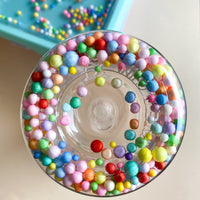 Petit Monkey drinkfles macaron popsicles coral