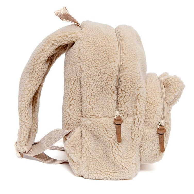Petit Monkey kinderrugzak teddy beer sand 8719244225545