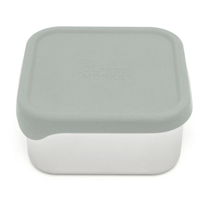 Petit Monkey lunchbox RVS Lucy sage 12x12