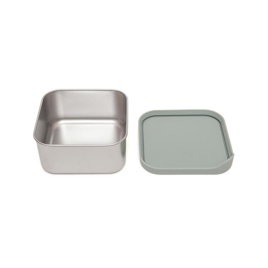Petit Monkey lunchbox RVS Lucy sage 12x12 8719244225767