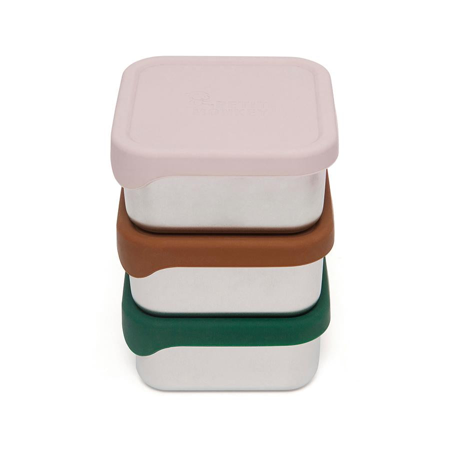 Petit Monkey lunchbox RVS Mae honey 10x10