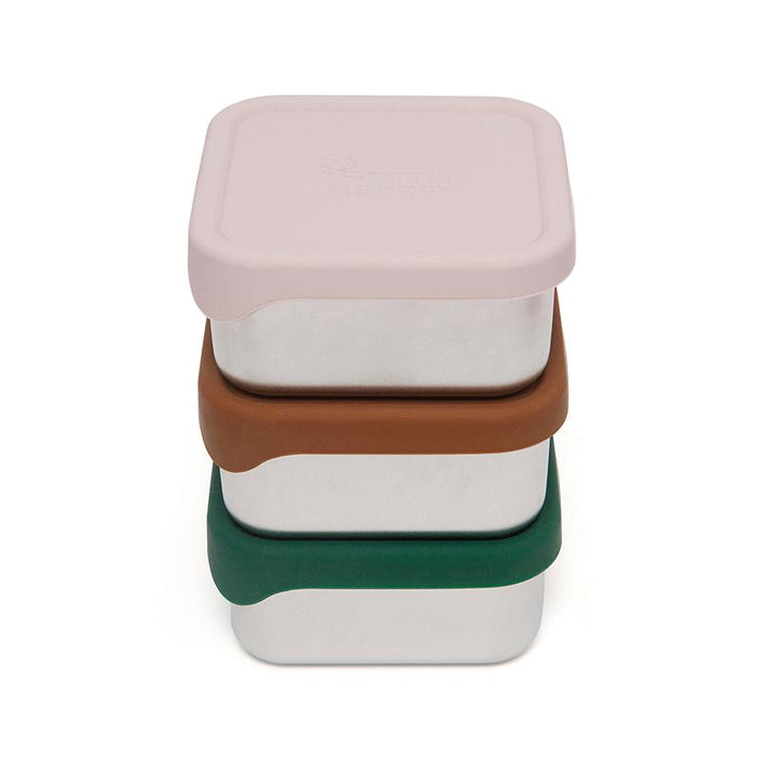 Petit Monkey lunchbox RVS Mae honey 10x10