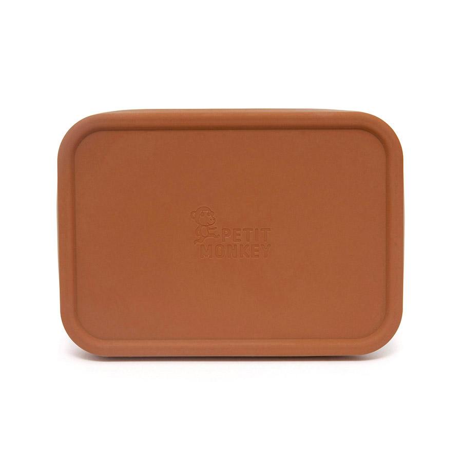 Petit Monkey lunchbox RVS Riley baked clay 17x13