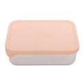 Petit Monkey lunchbox RVS Riley dawn rose 17x13