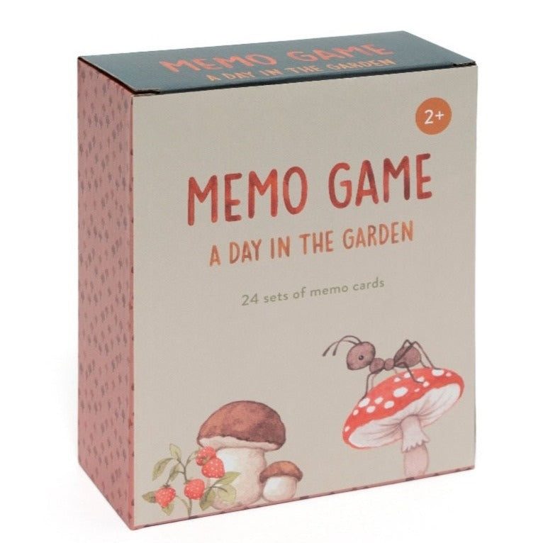 Petit Monkey memo spel A day in the garden 48 stks / 3jr+
