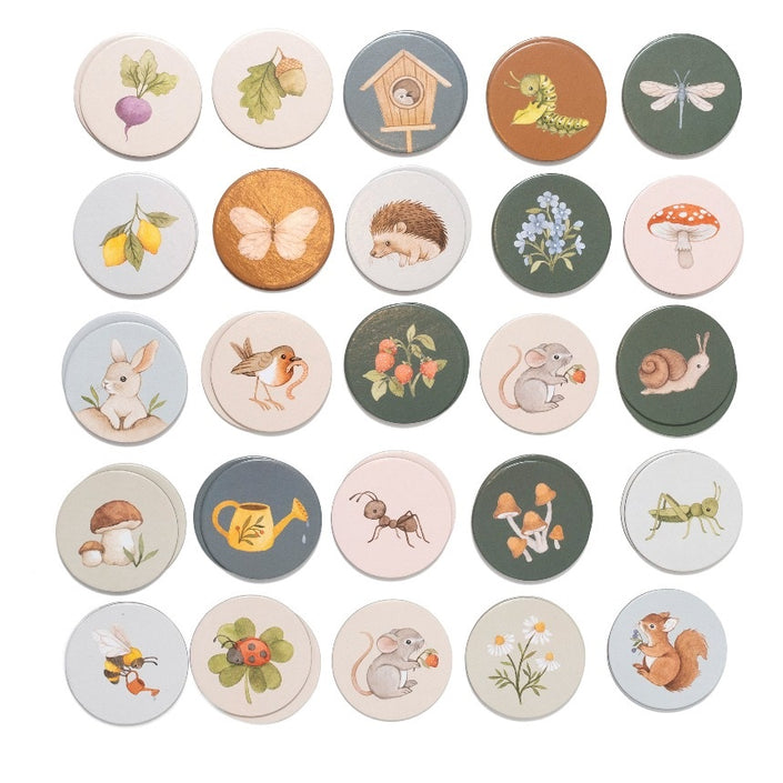 Petit Monkey memo spel A day in the garden 48 stks / 3jr+