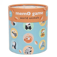 Petit Monkey memo spel World animals 48 stks / 3jr+