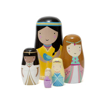 Petit Monkey nesting dolls Prinsessen