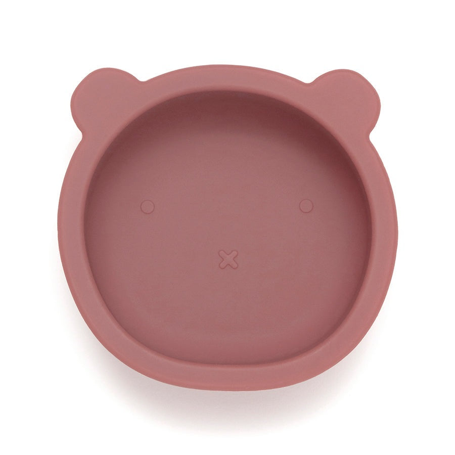 Petit Monkey siliconen bakje bear mahogany rose kopen
