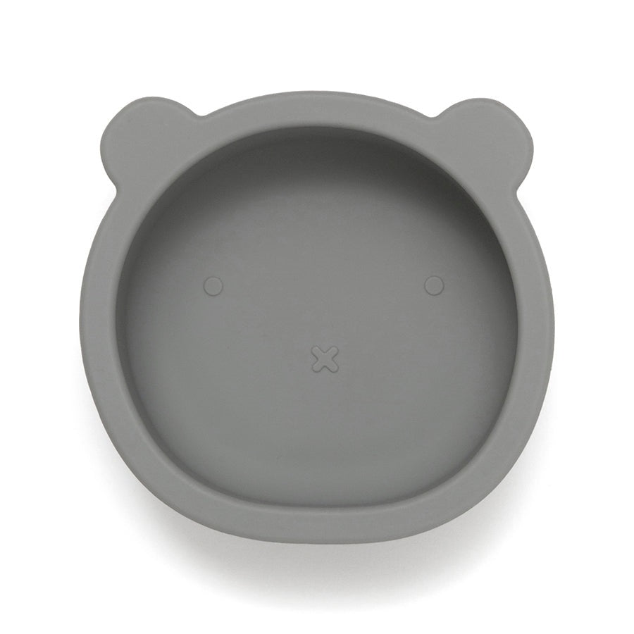 Petit Monkey siliconen bakje bear pewter green kopen