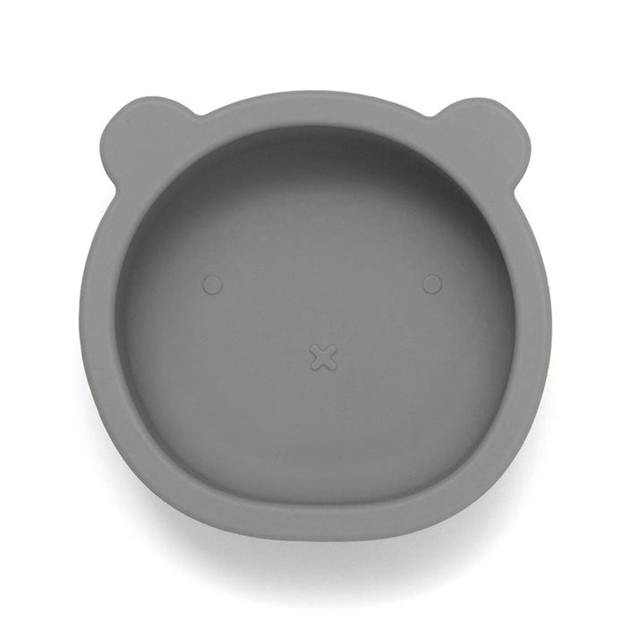 Petit Monkey siliconen bakje bear pewter green