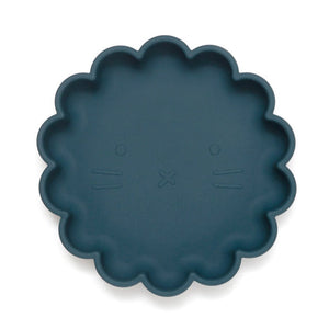 Petit Monkey siliconen bord lion balsam blue