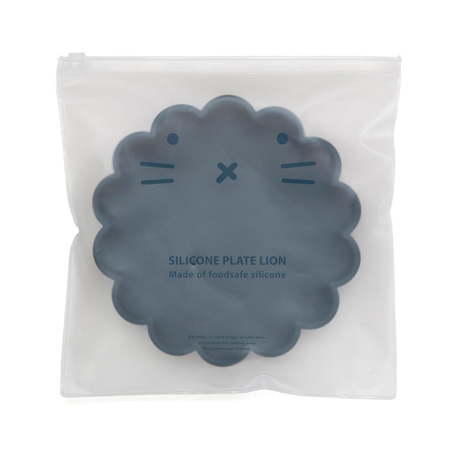 Petit Monkey siliconen bord lion balsam blue SP5-R